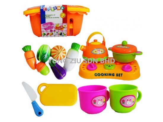 H3119185#228D2#VEGETABLES TOYS SET(COOKING)